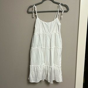 White summer dress